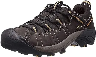 KEEN Men's Targhee Ii Wp-m Hiking Shoe, Cascade Brown Golden Yellow, 39.5 EU