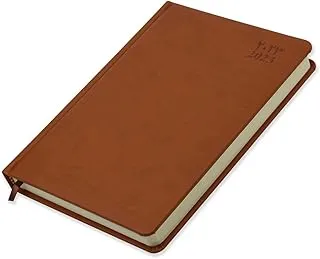 FIS A5 Diary 2023 (Arabic/English) Brown - FSDI19AE23BR