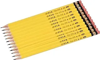 FIS FSPE213HB Trio HB Pencils 12-Pieces