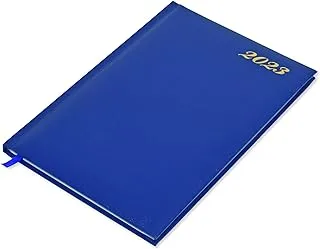 FIS A5 Diary 2023 English (1-Week at a glance) Blue - FSDI78EV23BL