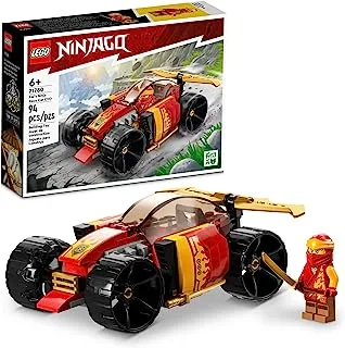 LEGO NINJAGO Kai’s Ninja Race_Car EVO, Official Ninjago x LEGO, Car Building Blocks Kit, Age 6+, 71780 (94 Pieces)