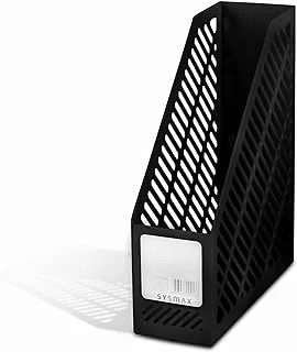 Sysmax PS Magazine and File Jumbo Rack, Black