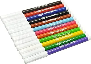 FIS FSFP12C Coloring Pen Set 12-Pieces