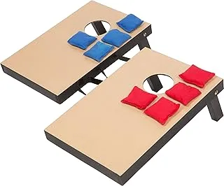 Trademark Innovations Miniature Indoor Desktop Bean Bag Toss Game - 10 1/4