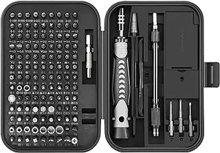 ORIA Precision Screwdriver Set, New Version 130 in 1 Screwdriver Kit with 120 Screwdriver Bits(117 PCS 28mm, 3 PCS 35mm), Repair Tool Kit with Magnetizer for Smart Phone, Household Appliances