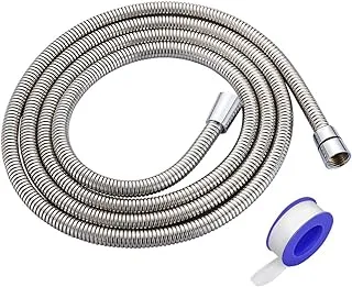 Beati Faucet Stainless Steel 59 Inch or 1.5 Meter Shower Head Hose extension Bathroom Handheld Showerhead Sprayer replacement