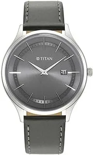 Titan Classique Slim Analog Silver Dial Men's Watch-90142SL01