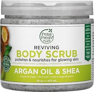 PETAL FRESH PETAL FP ARGAN SHEA BODY SCRUB 16OZ : 42302