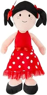 Smiki Plush Doll with Red Dress