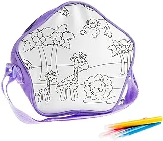 Smiki 5706813 Princess Colored Handbag with Felt-Tip Pens