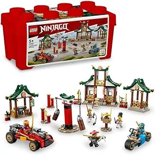 LEGO NINJAGO Creative Ninja Brick Box 71787 Building Blocks Toy Set; Toys for Boys, Girls, and Kids (530 Pieces)