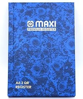 MAXI REGISTER BOOK/MANUSCRIPT BOOK A6 2QR 60GSM 96 SHEETS