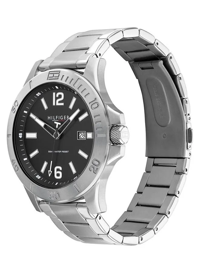 TOMMY HILFIGER Men's Stainless Steel Analog Wrist Watch