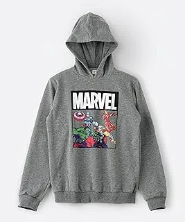 Avengers Sweatshirt for Senior Boys - Grey, 11-12 Year