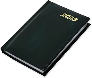 FIS 2023 Pocket Diary English Vinyl 1Side Padded Green -FSDI10EN23GR