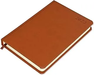 FIS A5 Diary 2023 (English) Brown - FSDI19E23BR