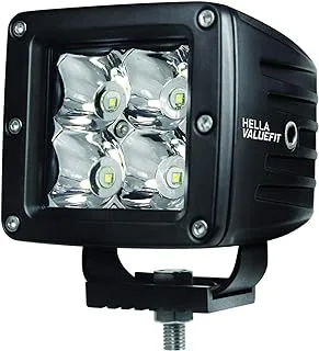 HELLA 357204821 ValueFit Cube Spot Beam Kit (4LED) ، متعدد