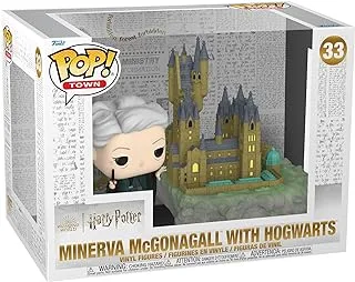 Funko Pop! Town: HP Co0th - Minerva McGonagall With Hogwarts - Harry Potter - Collectable Vinyl Figure - Gift Idea - Official Merchandise - Toys for Kids & Adults - Movies Fans