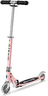 Scooter Micro Sprite LED Neon Pink Der Klassische Aluminiumscooter Mit Extra Sparkle