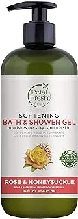 PETAL FP ROSE & HONEYSUCKLE B & S GEL 16OZ : 72772