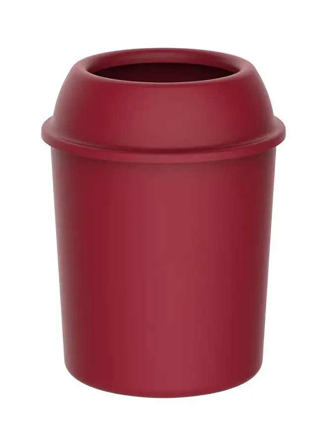 Cosmoplast Round Dustbin Cmp- Dark Red 5.0Liters