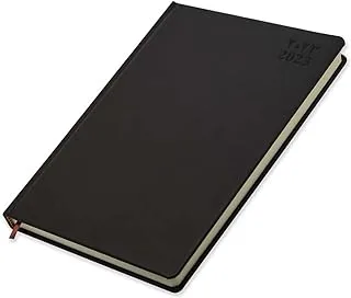 FIS A4 Diary 2023 (Arabic/English) Dark Brown - FSDI45AE23DBR