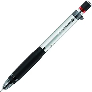 Zebra Mechanical Pencil, Del Guard Type ER, 0.5mm, Silver (P-MA88-S)…