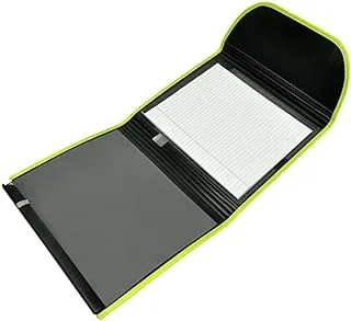 FIS FSPG1312LIME Compendium Note and File with 30 Sheets Pad، A4 Size، ليموني / أخضر