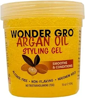 Wonder Gro Argan Oil Hair Styling Gel, 16 fl oz