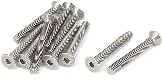 M5 x 40mm Metric Hex Socket Countersunk Flat Head Screw Bolts 10PCS