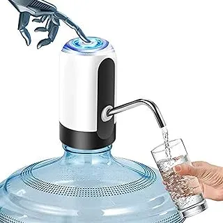 5 Gallon Water Dispenser-Electric Drinking Water Pump Portable Water Dispenser USB Charging Water Bottle Pump for 5 Gallon Bottle -Hushtong