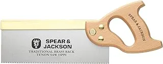 Spear & Jackson 9540B-91 Traditional Brass Back Saw, 10