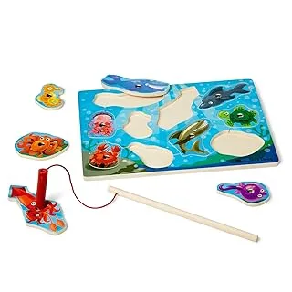 Melissa and Doug Fishing Magnetic Puzzle Game