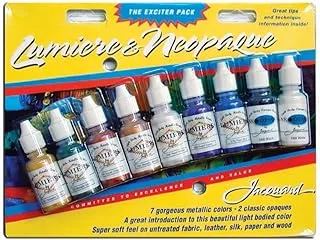 Jacquard Lumiere Neopaque Exciter 9-Pieces Set, 0.5 oz