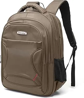 Senator Backpack 18.5 Inch Unisex Nylon Lightweight Water Resistant with Laptop Compartment for Travel Business College School bag, Casual Hiking Travel Daypack KH8105 (Beige)