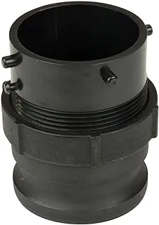 Lippert Components 360785 Waste Master RV Sewer Hose Male Bayonet Fitting Converter, Black