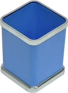 FIS FSPH812BL Square Shape Pen Holder, Blue