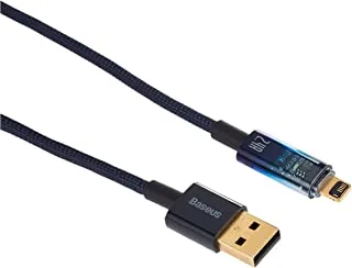 Baseus 20W Explorer Series Usb-C to Lightning Auto Power Off Cable, 1 Meter Size, Blue