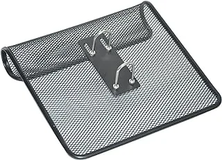 FIS FSDC01BK Wire Mesh Desk Calendar Stand, Black