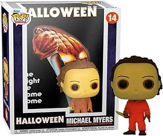 Funko Pop Cover! Movies: Halloween - Michael Myers (Exc), Collectible Action Vinyl Figure - 60998