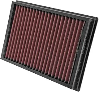 K&N Engine Air Filter: High Performance, Premium, Washable, Panel 2003-2007 (Focus C-Max, Focus II, C30, S40 V50), 33-2877