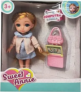 Sweet Annie Doll Computer Playset - MultiColor,6