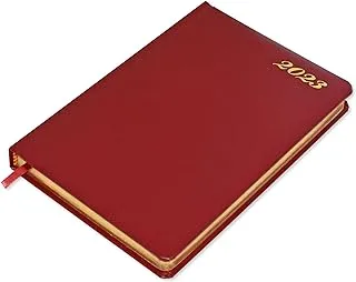 FIS Golden Diary 2023 (English) Maroon, A5 - FSDI23EG23MR