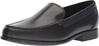 حذاء ROCKPORT الرجالي Classic Lite Venetian سهل الارتداء من دون رباط ، أسود