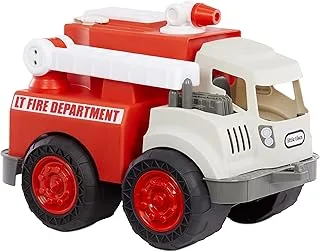 Little Tikes Dirt Digger Real Working Fire Truck for Toddlers - Sprays Water - Extending, Rotating Ladder - Promotes Active Play - For Indoor or Outdoor Play - Ages 2 Years & Up