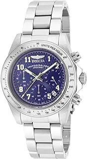 Invicta Unisex-Adult Quartz Watch, Chronograph Display and Stainless Steel Strap 17024