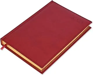 FIS Golden A5 Diary 2023 (English) Maroon - FSDI26EG23MR