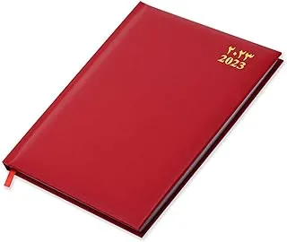 FIS A5 Diary 2023 (Arabic/English) (1-Week at a glance) Red - FSDI78AEV23RE