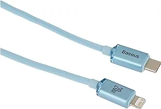 Baseus Crystal Shine Series Fast Charging Data Cable Type-C to iP 20W 2m Sky Blue