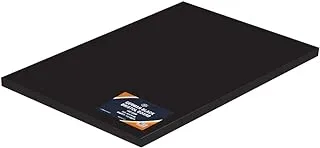 FIS German Bristol Board 100-Pieces Set, 50 cm x 70 cm Size, Brilliant Black